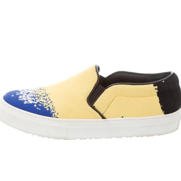 Céline Abstract Printed Slip-On Sneakers 36.5 - Picture 1 of 4